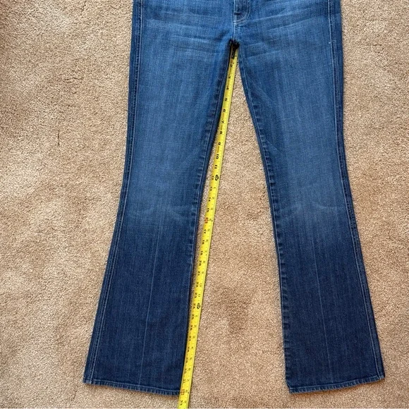 7 For All Mankind A Pocket Bootcut Jeans Size 30 USA - Picture 6 of 13